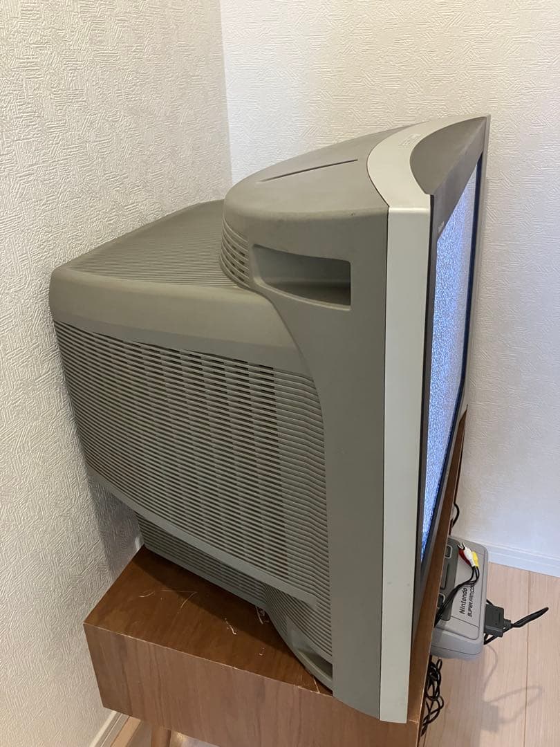 SONY トリニトロン KV-25DA65レトロゲーム　スーファミ　ブラウン管