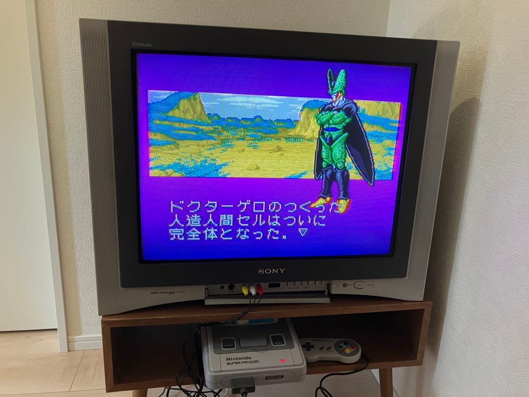 SONY トリニトロン KV-25DA65レトロゲーム　スーファミ　ブラウン管