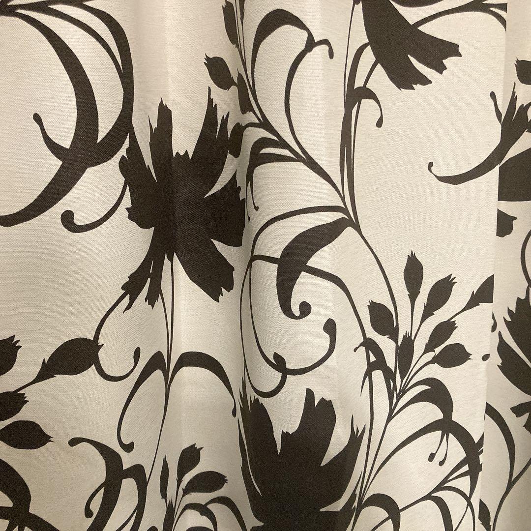 Francfranc ドレープカーテン 2枚 アイリス