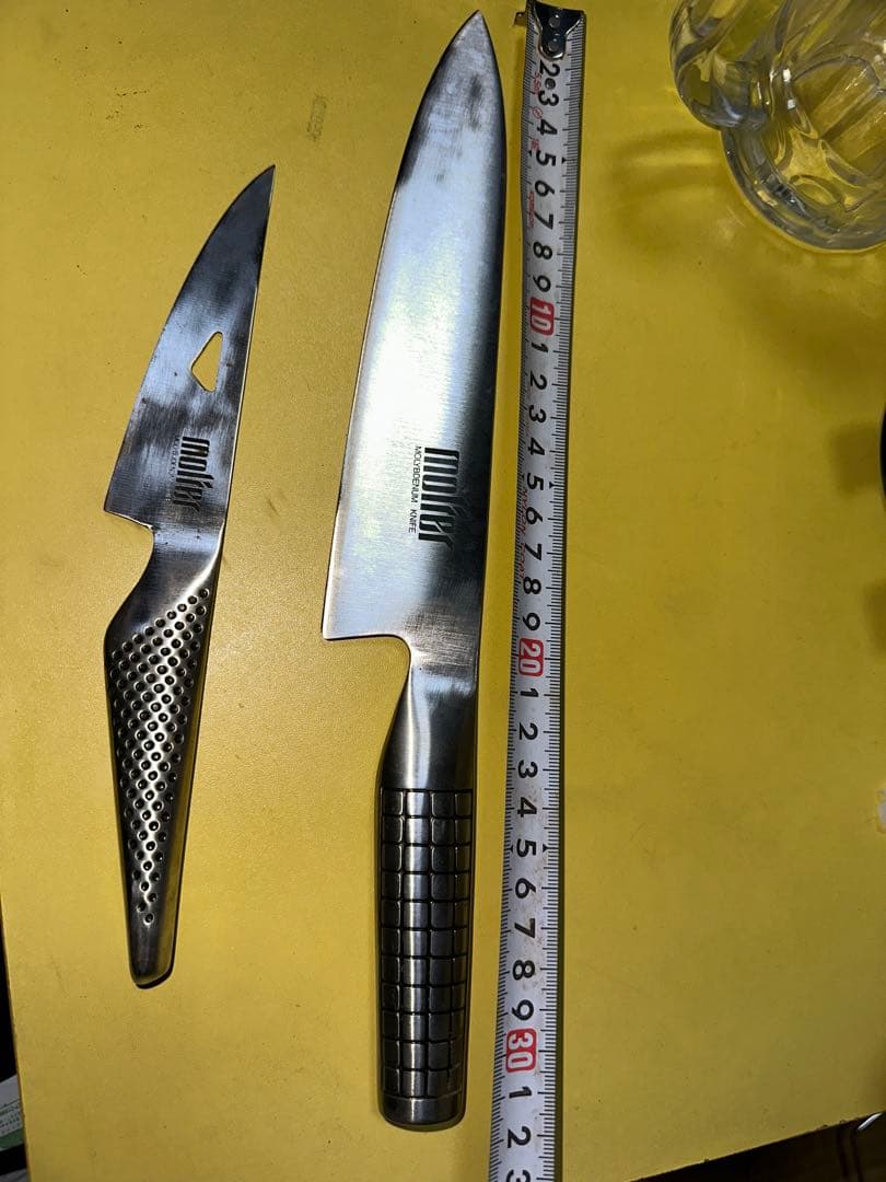 molfer (現global）包丁セット ステンレス鋼 2本セット稀少