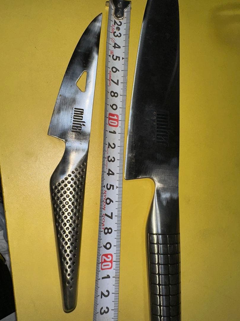 molfer (現global）包丁セット ステンレス鋼 2本セット稀少