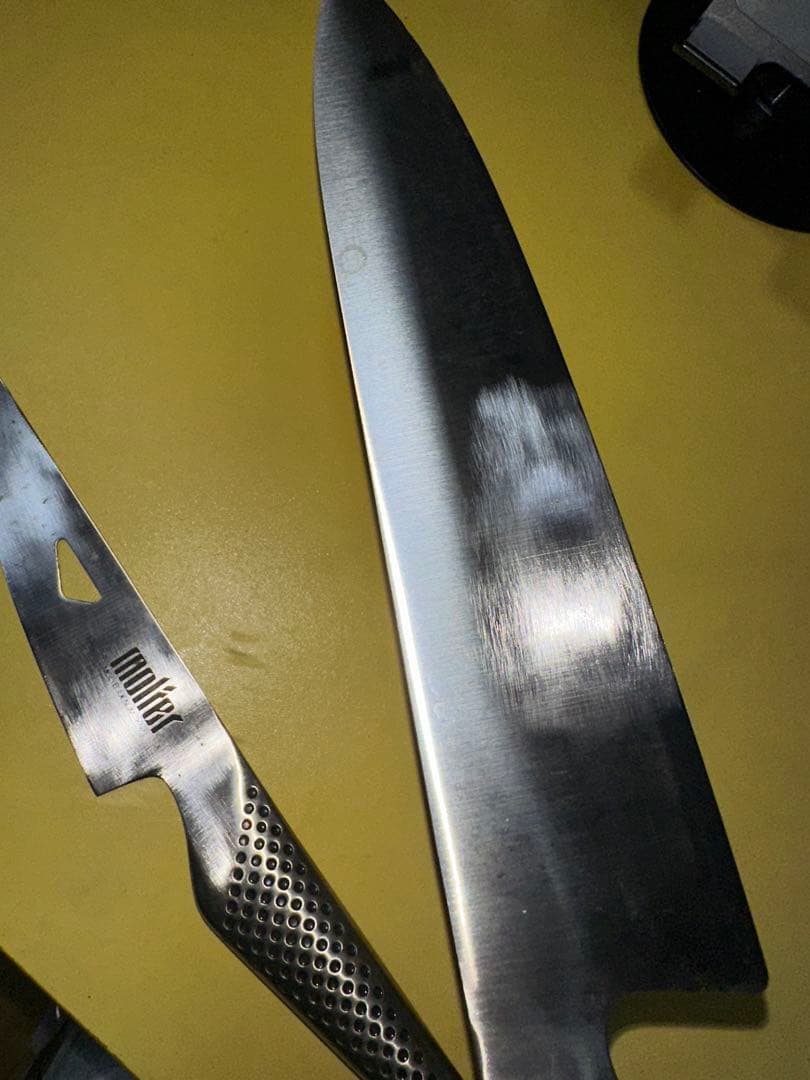 molfer (現global）包丁セット ステンレス鋼 2本セット稀少