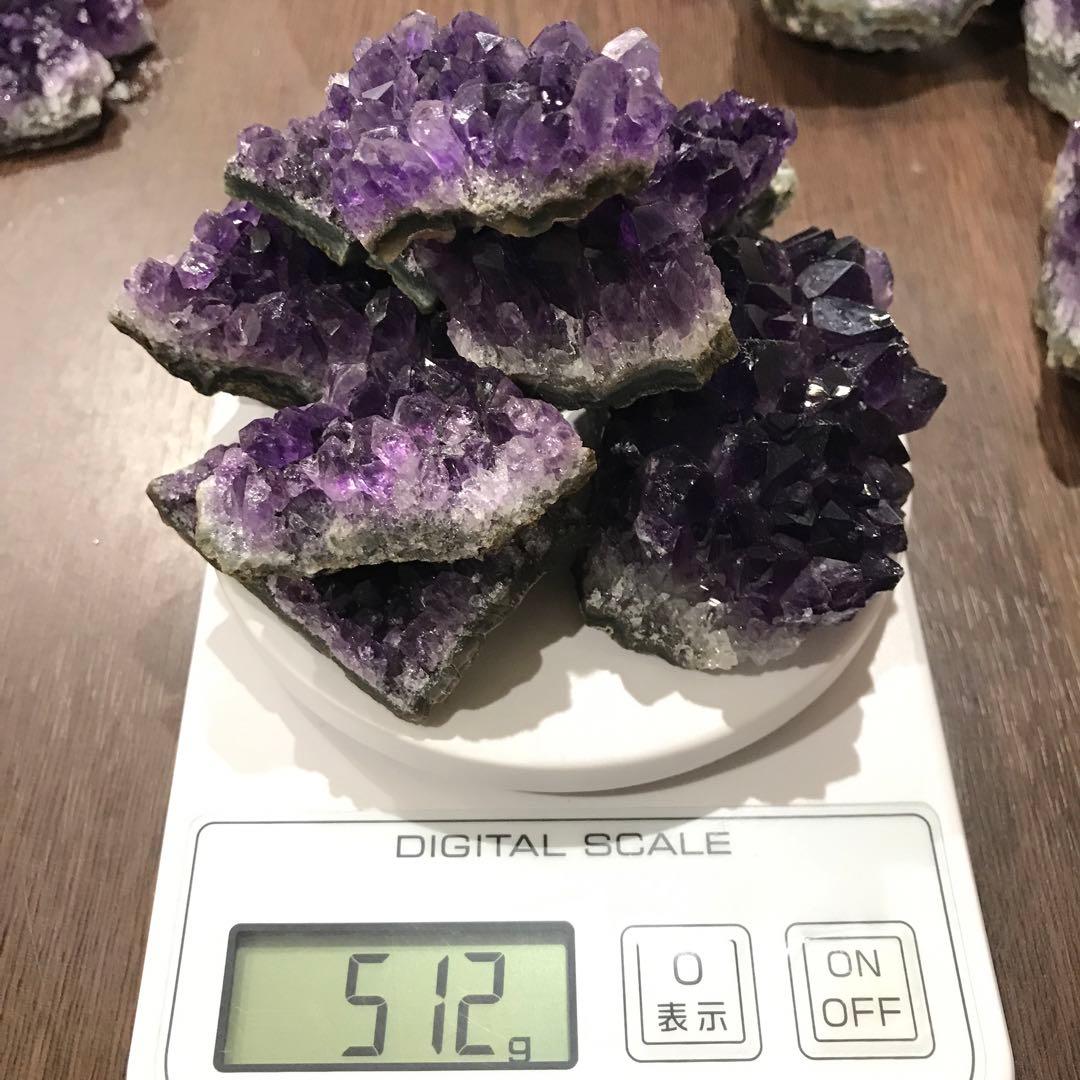 【GG】天然アメジストクラスター(約５kg)