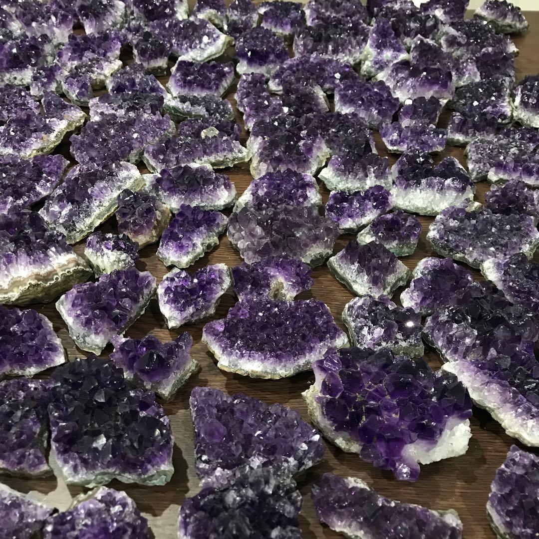 【GG】天然アメジストクラスター(約５kg)