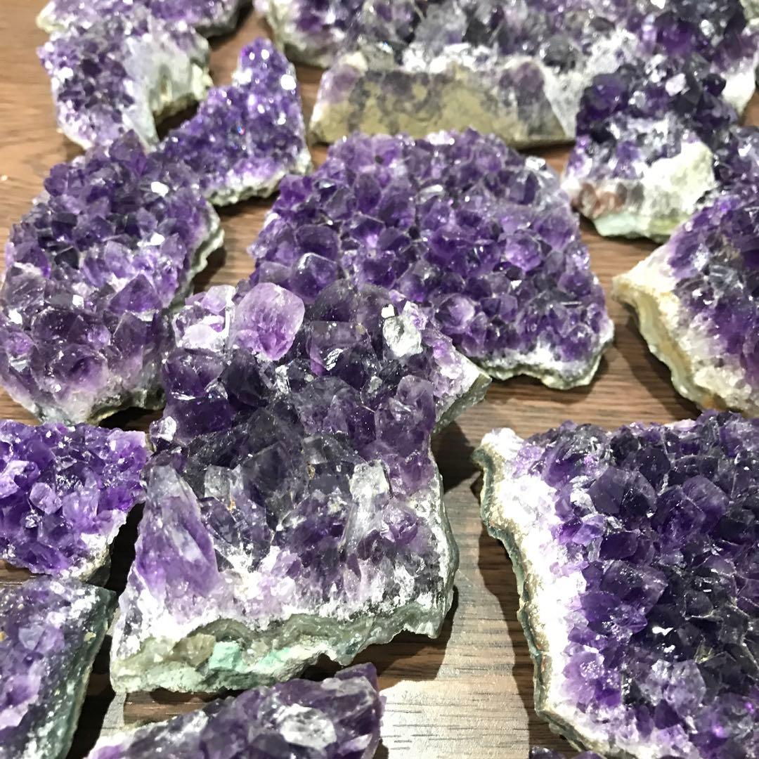 【GG】天然アメジストクラスター(約５kg)
