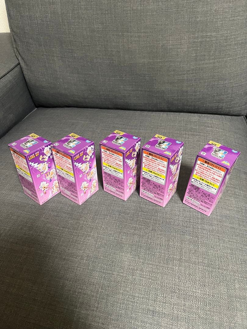 ワンピース ルフィ ギア5 フィギュア 5体セット