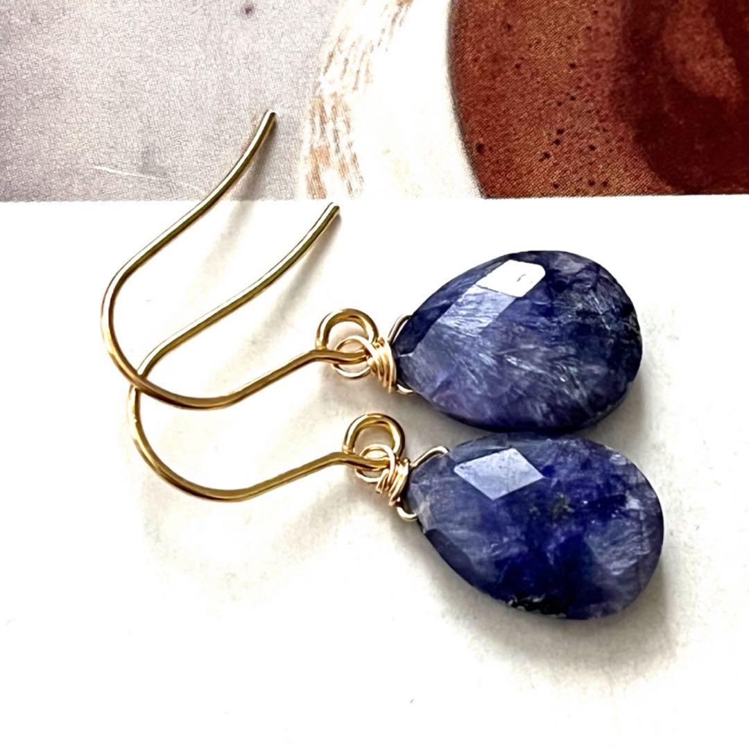 ダンゴ☺︎ 希少石　枠ペルシアンターコイズピアス