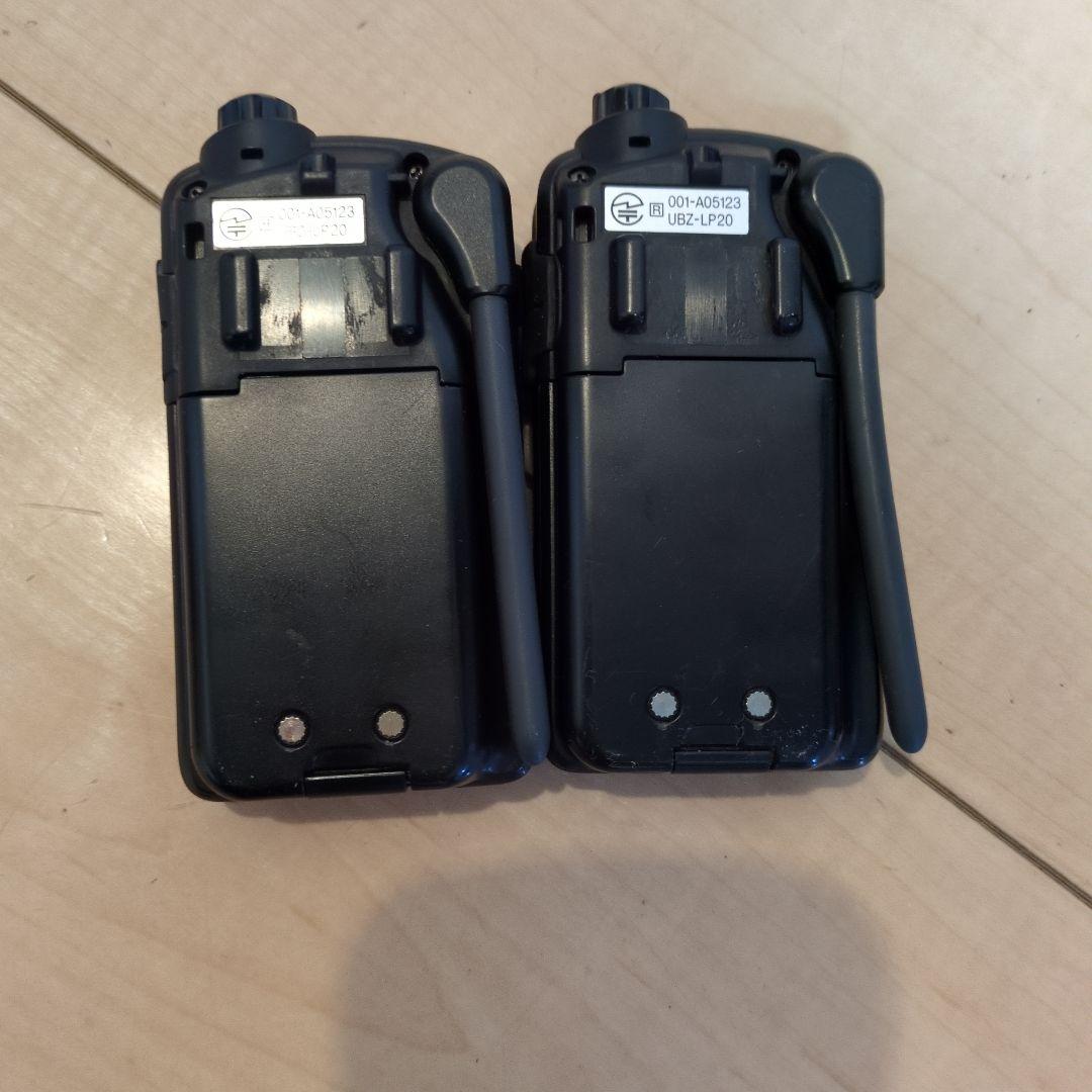 KENWOOD デミトス UBZ-LP20 トランシーバー /ペア