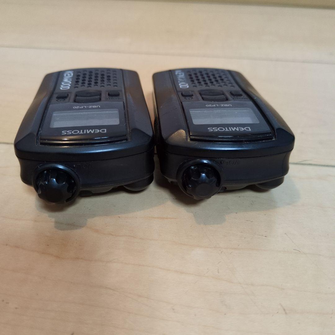 KENWOOD デミトス UBZ-LP20 トランシーバー /ペア