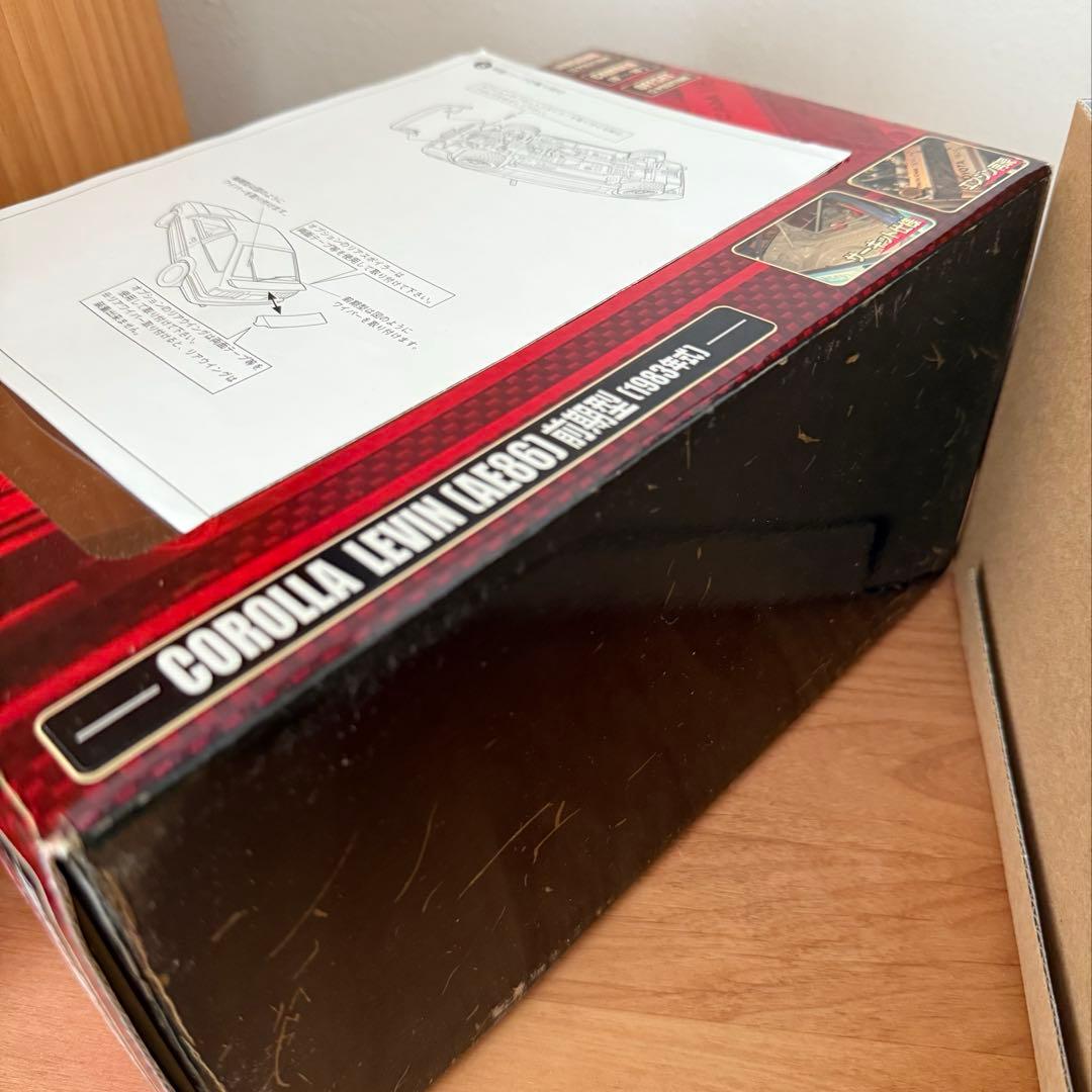 d*7様 アオシマ DISM 1/24 レビン 前期型 AE86 1983年式