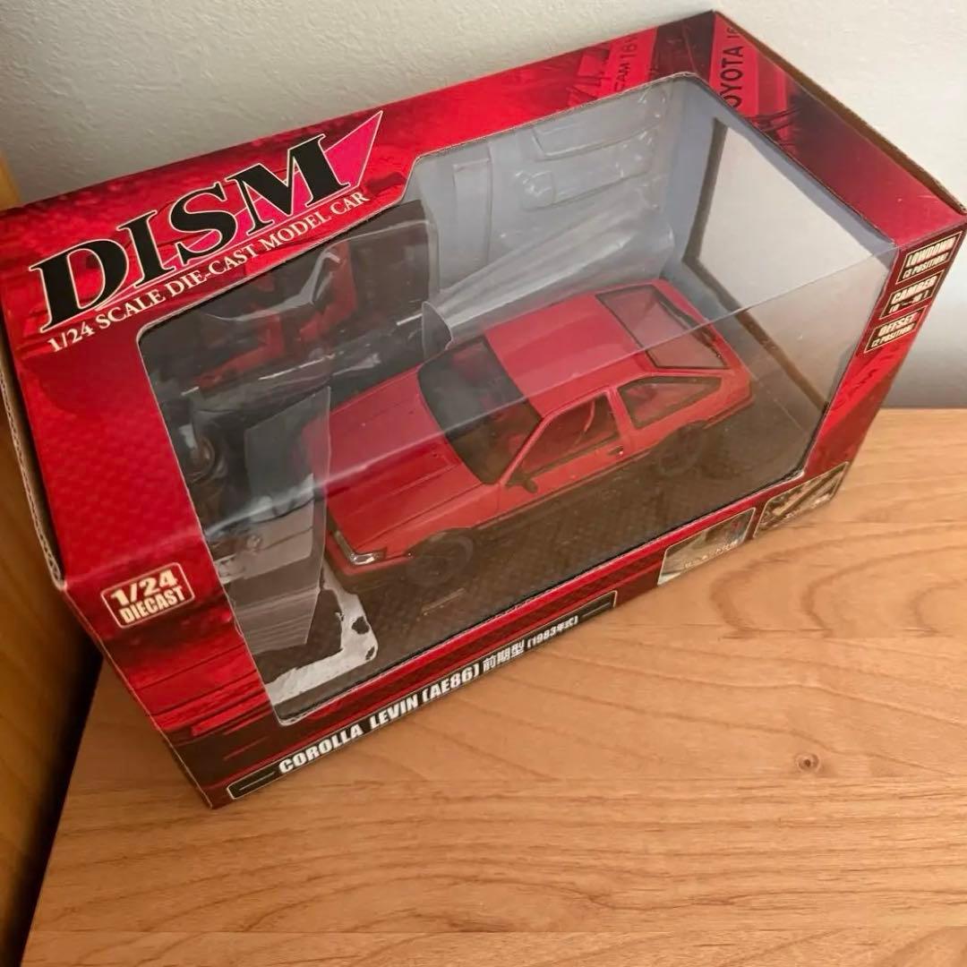 d*7様 アオシマ DISM 1/24 レビン 前期型 AE86 1983年式