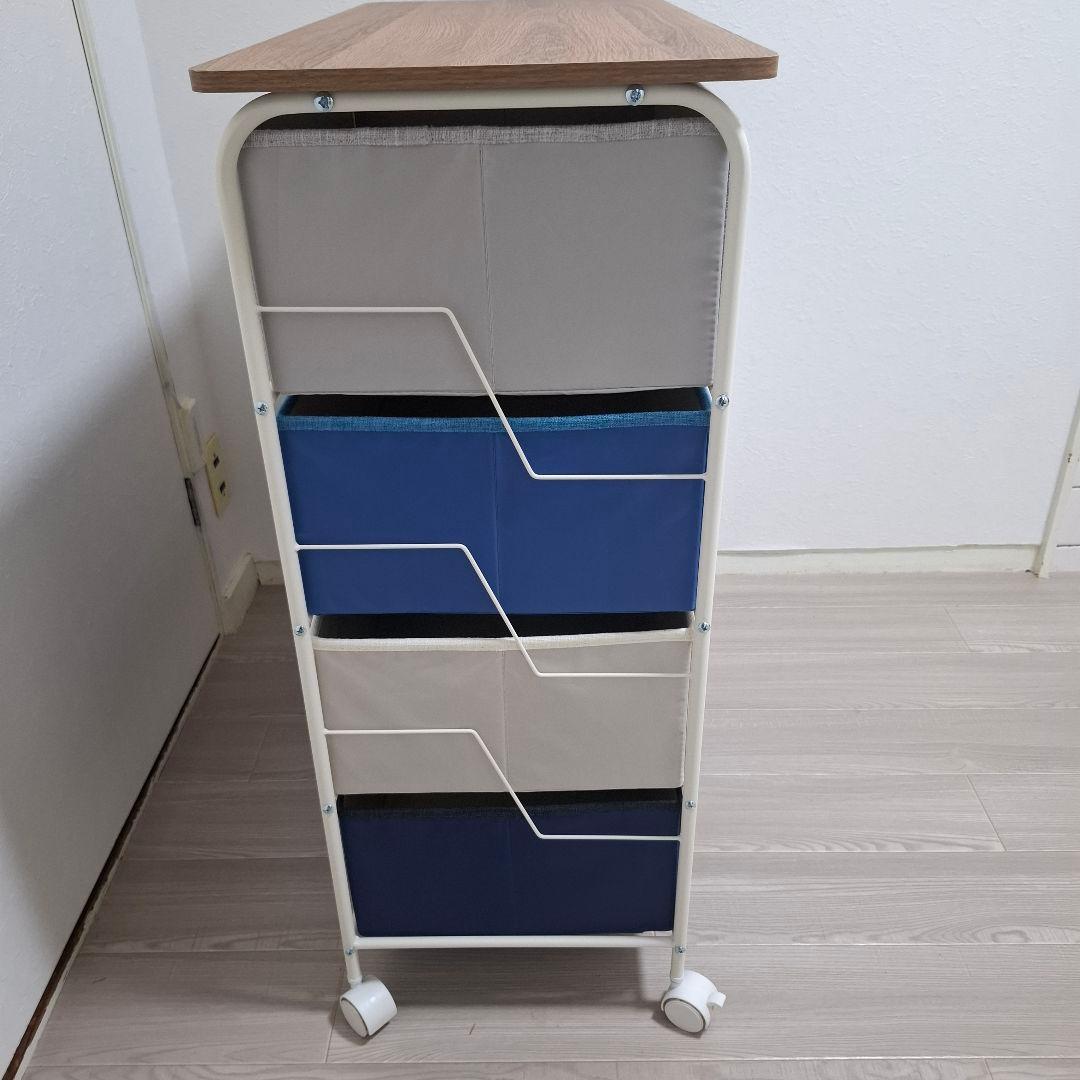 東京インテリア　４段チェスト　収納　タンス　クローゼット　衣装ケース