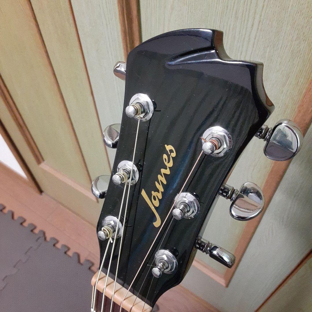 James jf350 アコースティックギター ブラック
