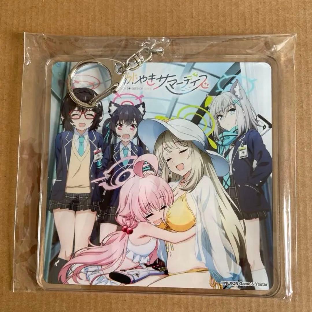 ブルーアーカイブ CD特典 アクリルキーホルダー 5点セット