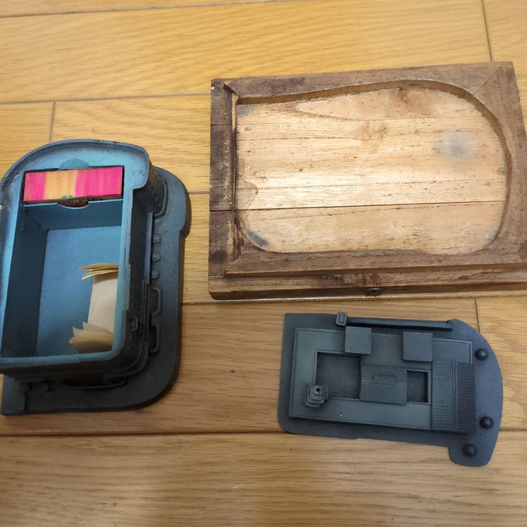 【超貴重レア】三菱倉庫江戸橋ビル昭和6年新築記念オブジェ当時もの木箱壊れ