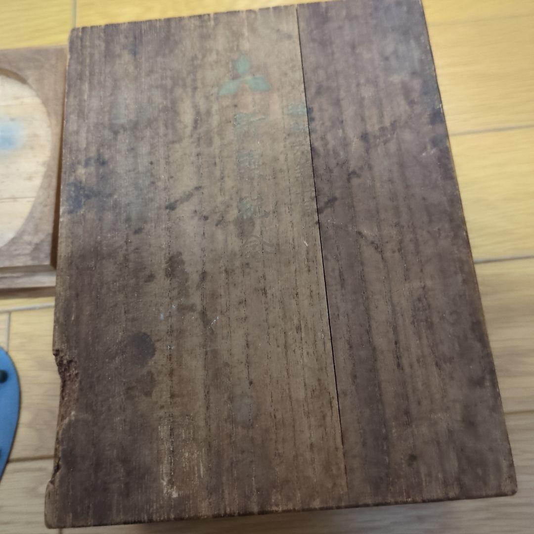 【超貴重レア】三菱倉庫江戸橋ビル昭和6年新築記念オブジェ当時もの木箱壊れ