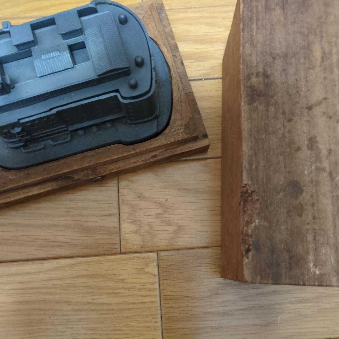 【超貴重レア】三菱倉庫江戸橋ビル昭和6年新築記念オブジェ当時もの木箱壊れ