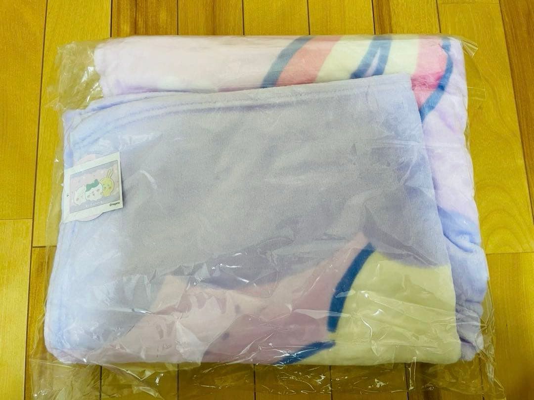 【未使用】ちいかわ ハチワレ ぬいぐるみ クッション バッグ ブランケット