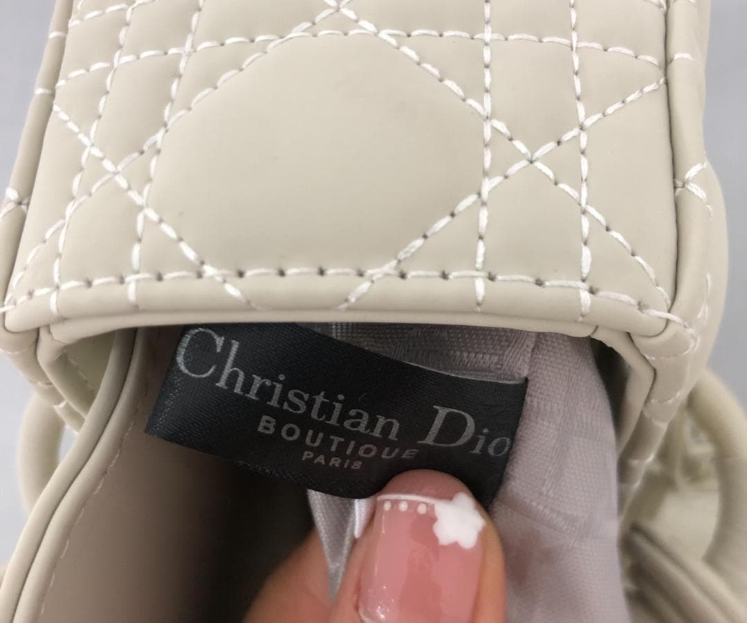 ハンドバッグ　清新　DIORロゴ　ヴィンテージ　レディース　ショルダーバッグ