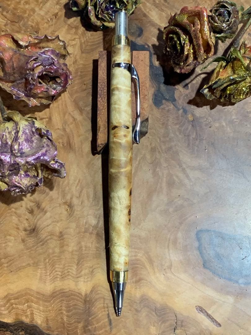 ペンテルオレンズシャープペンシル0.5mm改  ポプラ無垢