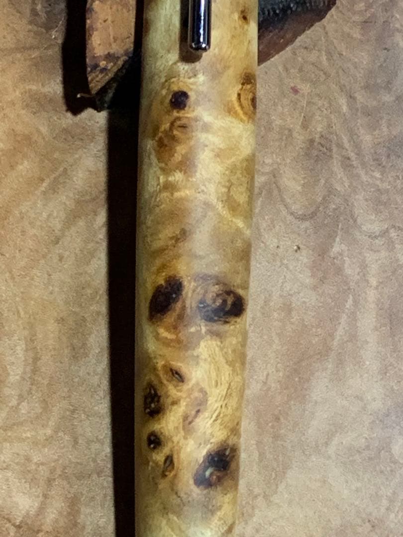 ペンテルオレンズシャープペンシル0.5mm改  ポプラ無垢