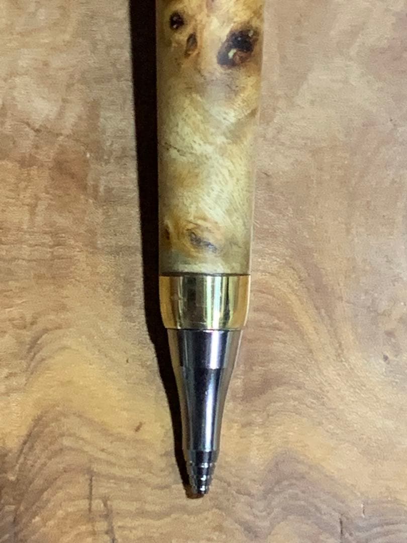 ペンテルオレンズシャープペンシル0.5mm改  ポプラ無垢