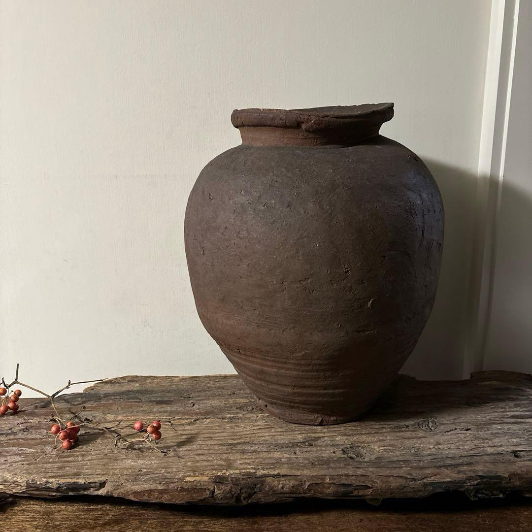 時代大壺　江戸時代前後頃　古丹波　古信楽　古越前　古備前　瀬戸　古丹波　検:李朝