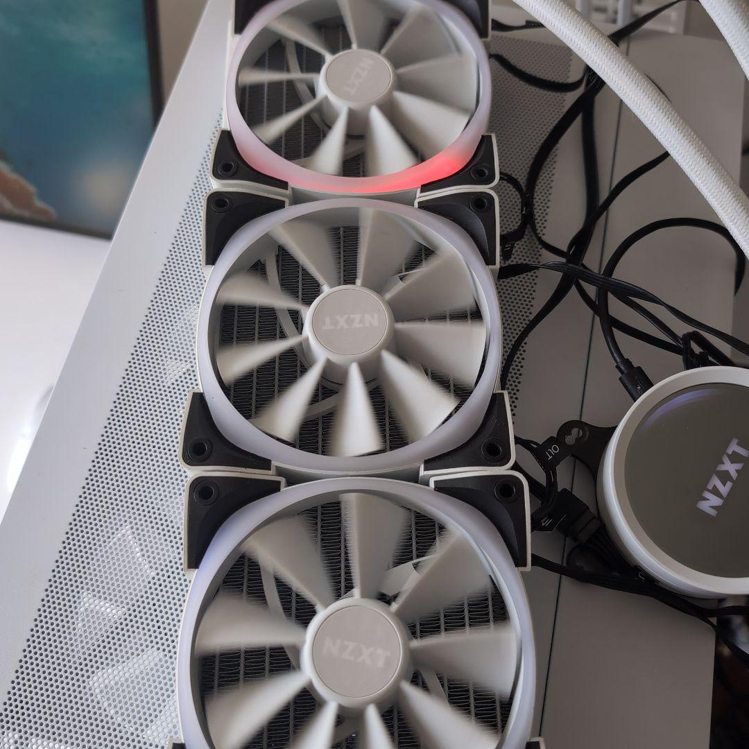 NZXT KRAKEN X73 White（ホワイト）ジャンク品