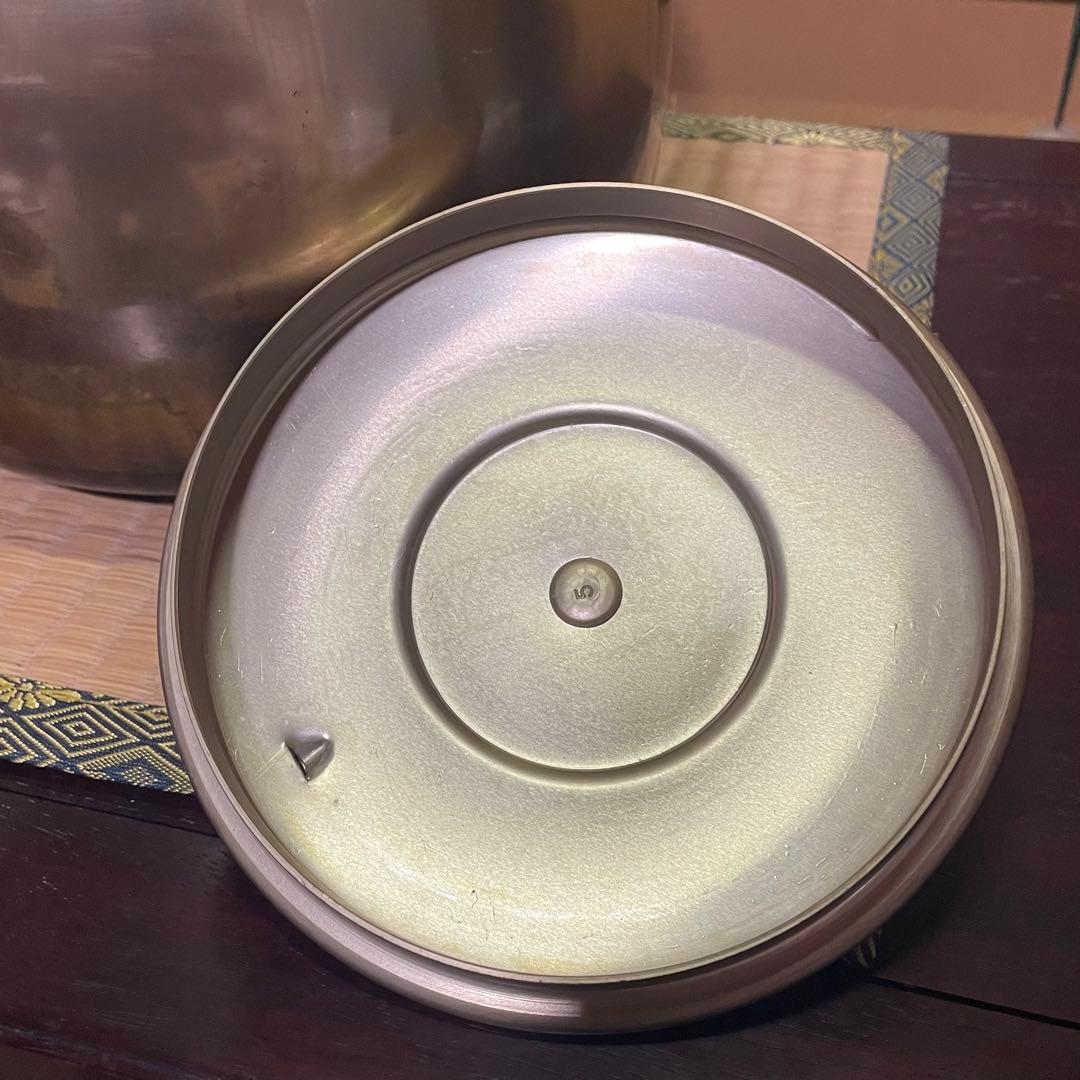 【昭和レトロ】アカオ やかん しゅう酸メッキ 5L ケトル 湯沸かし ビンテージ