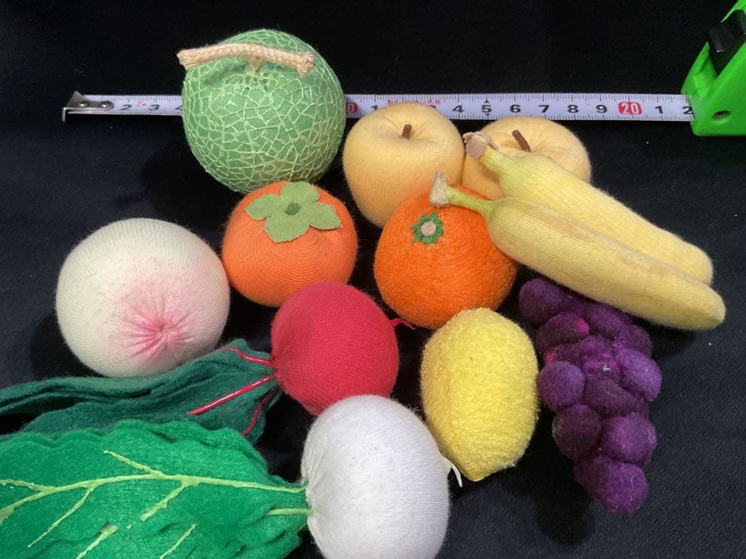 ★NHKおしゃれ工房取材　作家田中幸子　手のひらの野菜畑シリーズミニチュア　果物