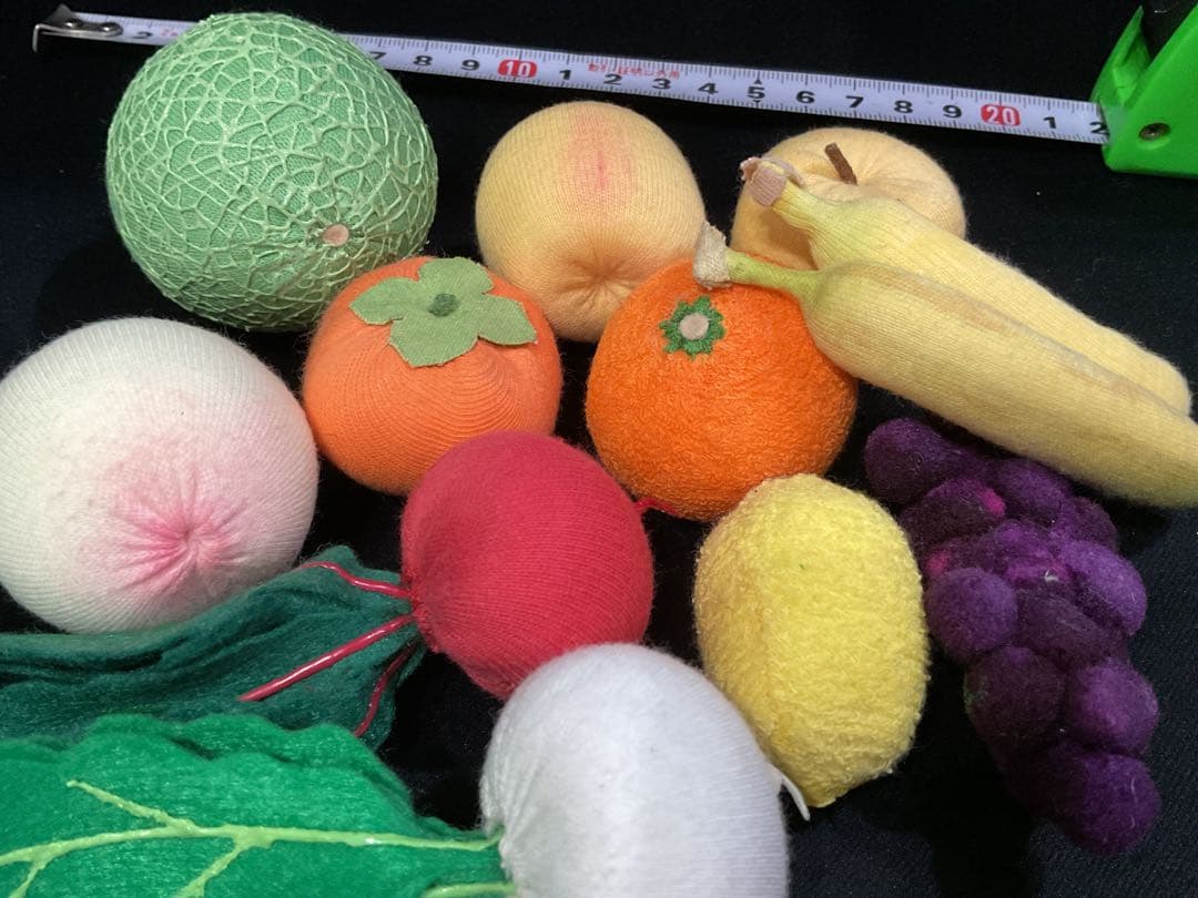 ★NHKおしゃれ工房取材　作家田中幸子　手のひらの野菜畑シリーズミニチュア　果物