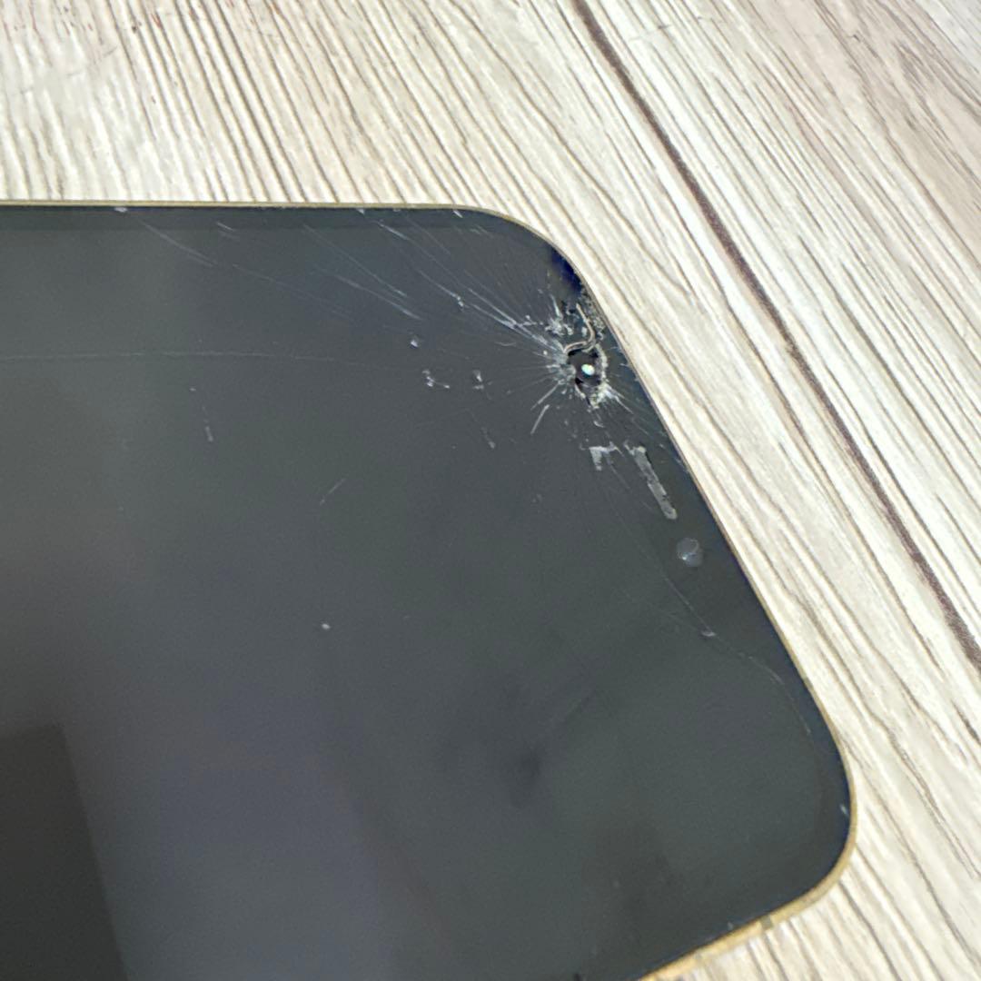 AppleiPhone 12pro ゴールド 画面ひび割れ 起動不可 ジャンク品