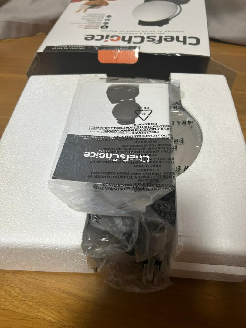 ☆新品 アイスクリーム ワッフルコーンメーカー Chef’sChoice 838