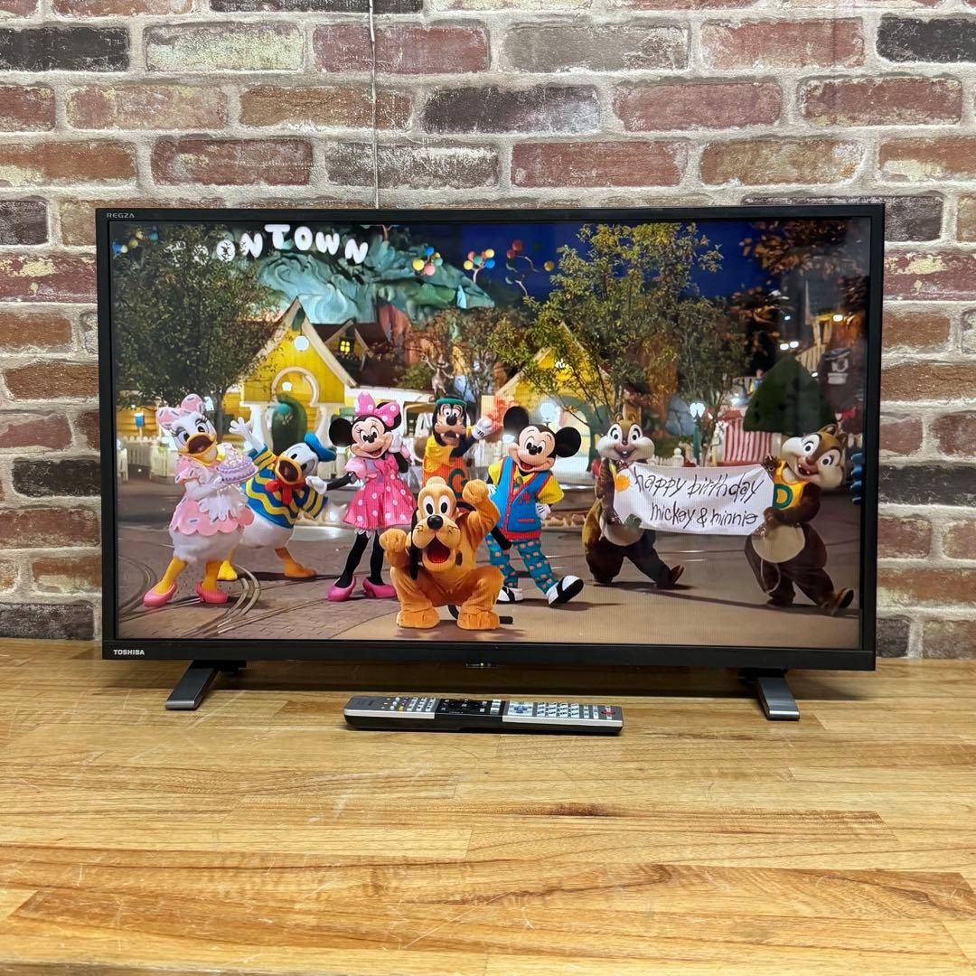 東芝 32V型 液晶テレビ 32V34 REGZA スマートテレビ 動画アプリ○