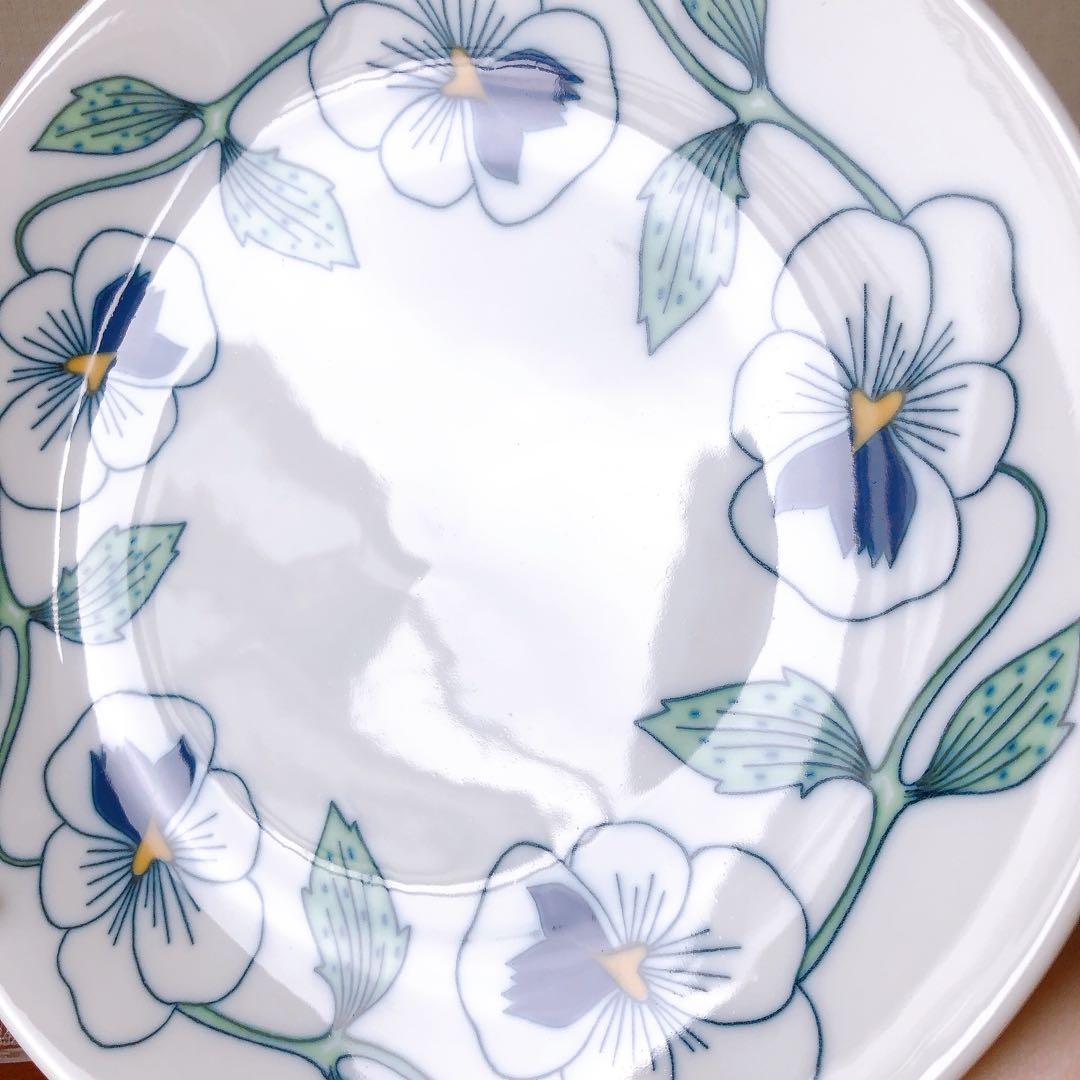 ①(ロールストランド)sylvia　ケーキプレート17.5cm