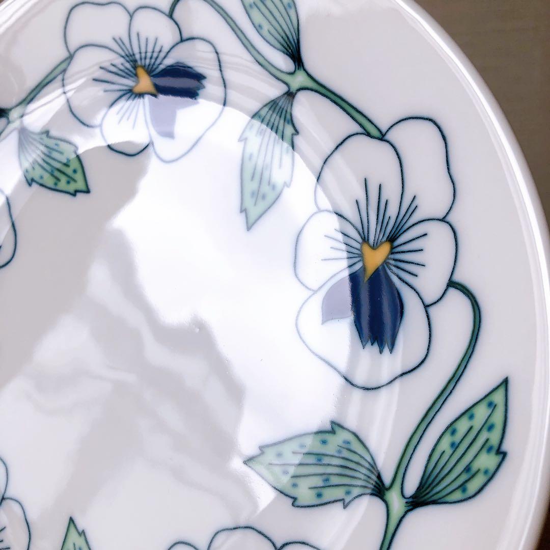 ①(ロールストランド)sylvia　ケーキプレート17.5cm