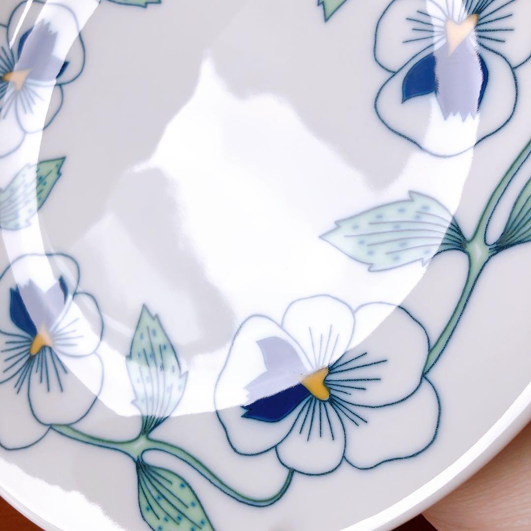 ①(ロールストランド)sylvia　ケーキプレート17.5cm