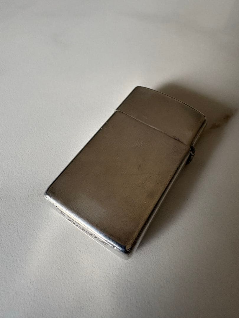 ZIPPO スターリングシルバー 純銀 　　　ヴィンテージ USA製 元箱付き