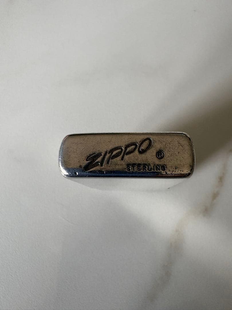 ZIPPO スターリングシルバー 純銀 　　　ヴィンテージ USA製 元箱付き