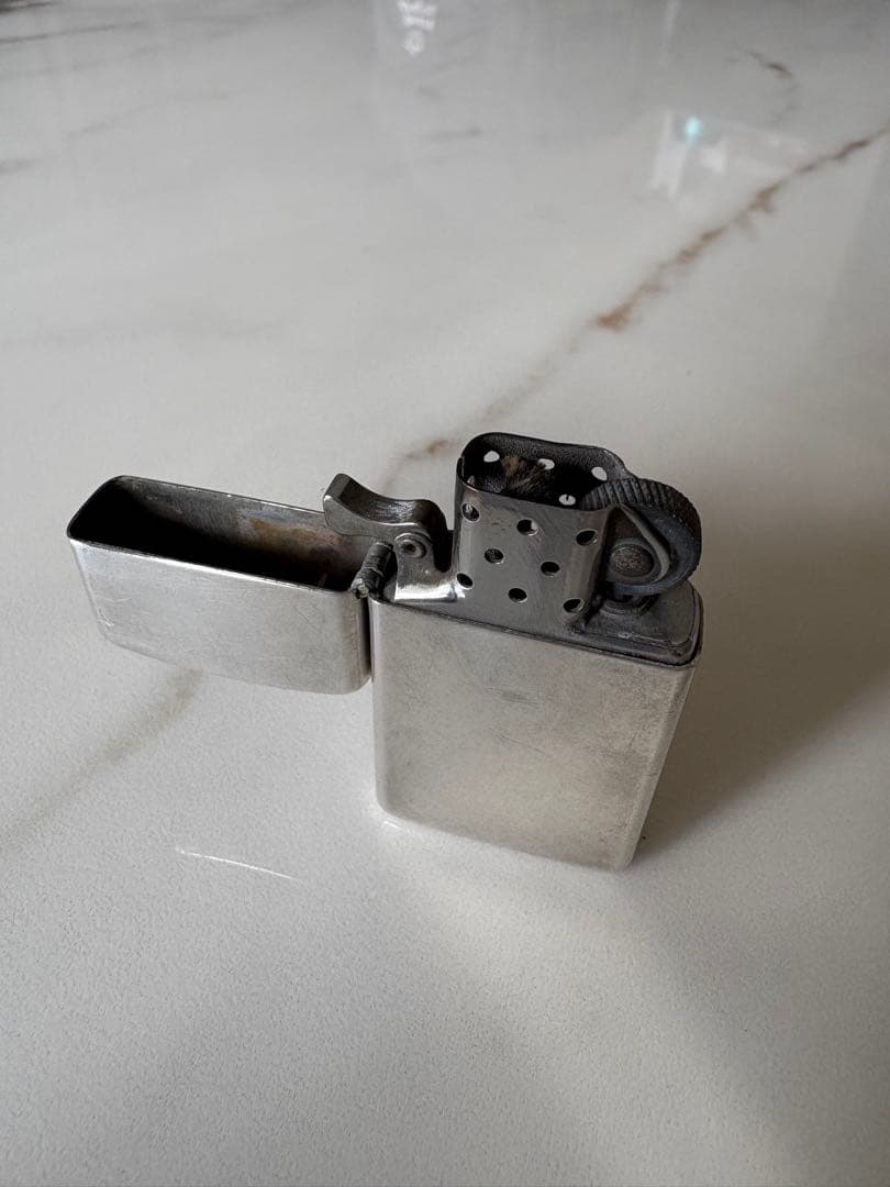 ZIPPO スターリングシルバー 純銀 　　　ヴィンテージ USA製 元箱付き