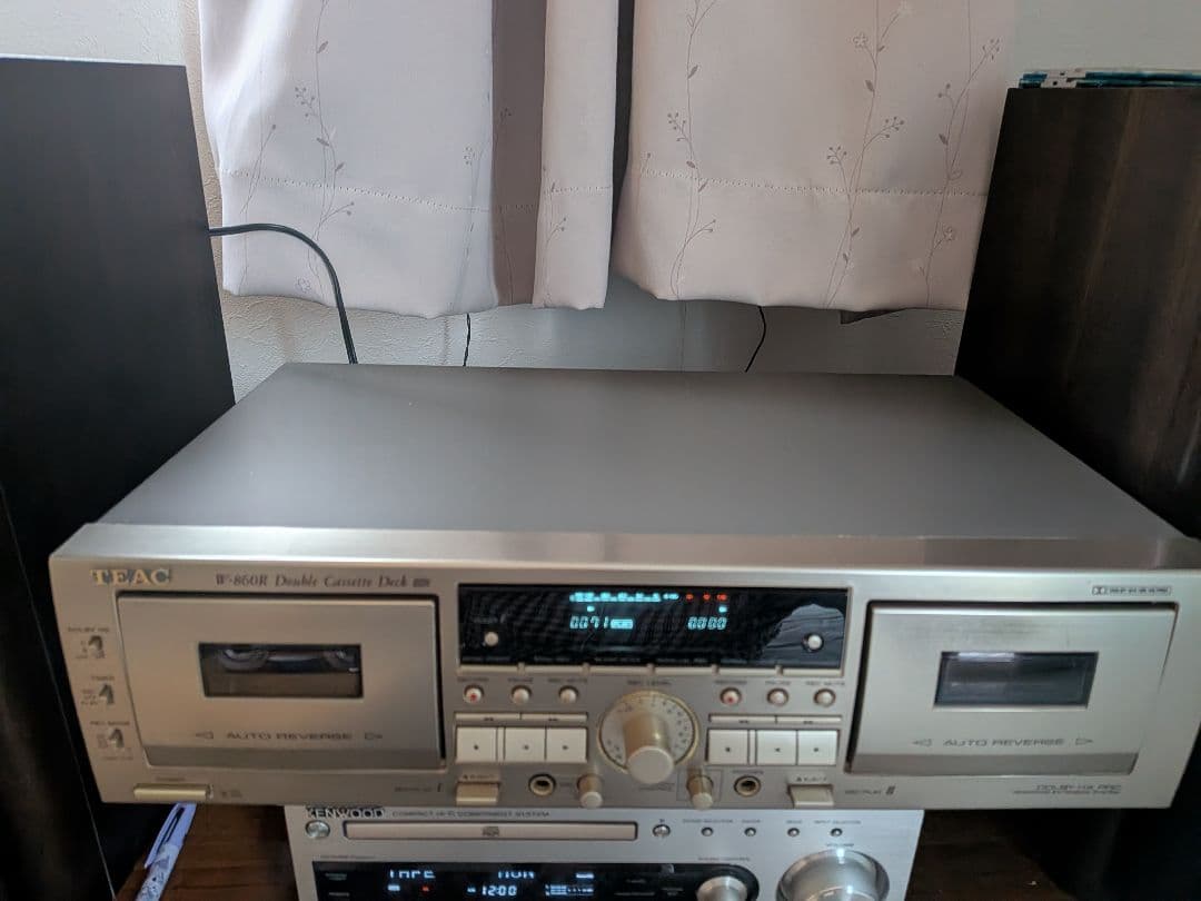 TEAC W-860R 美品 動作保証あり カセットデッキ カセットテープデッキ