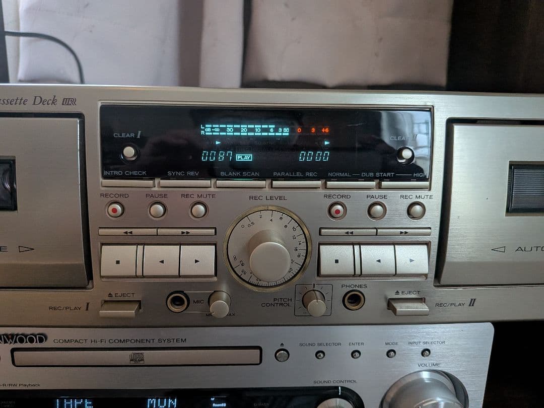 TEAC W-860R 美品 動作保証あり カセットデッキ カセットテープデッキ