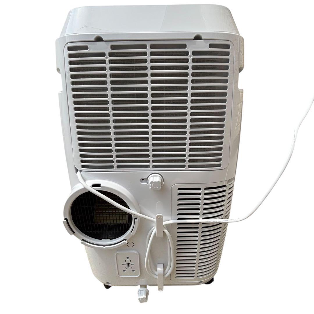 山善　移動式 エアコン スポットクーラー　YEC-J25(W) 窓枠付