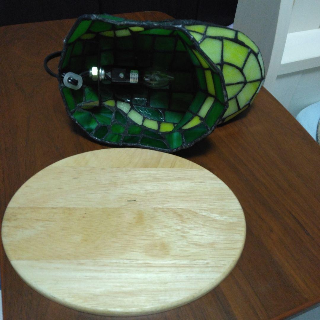 ステンドグラスカエルスタンド