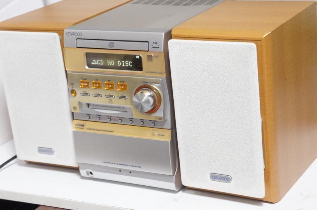 CD→MD/テープダビング★Kenwood コンポ RXD-SJ3 0327