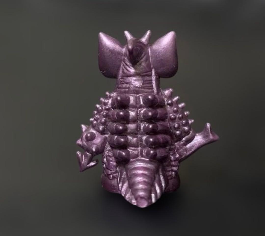 ウルトラ怪獣消しゴム　タイラント（パープルメタリック）ポピー　当時物　昭和レトロ