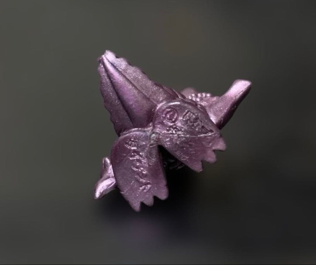 ウルトラ怪獣消しゴム　タイラント（パープルメタリック）ポピー　当時物　昭和レトロ