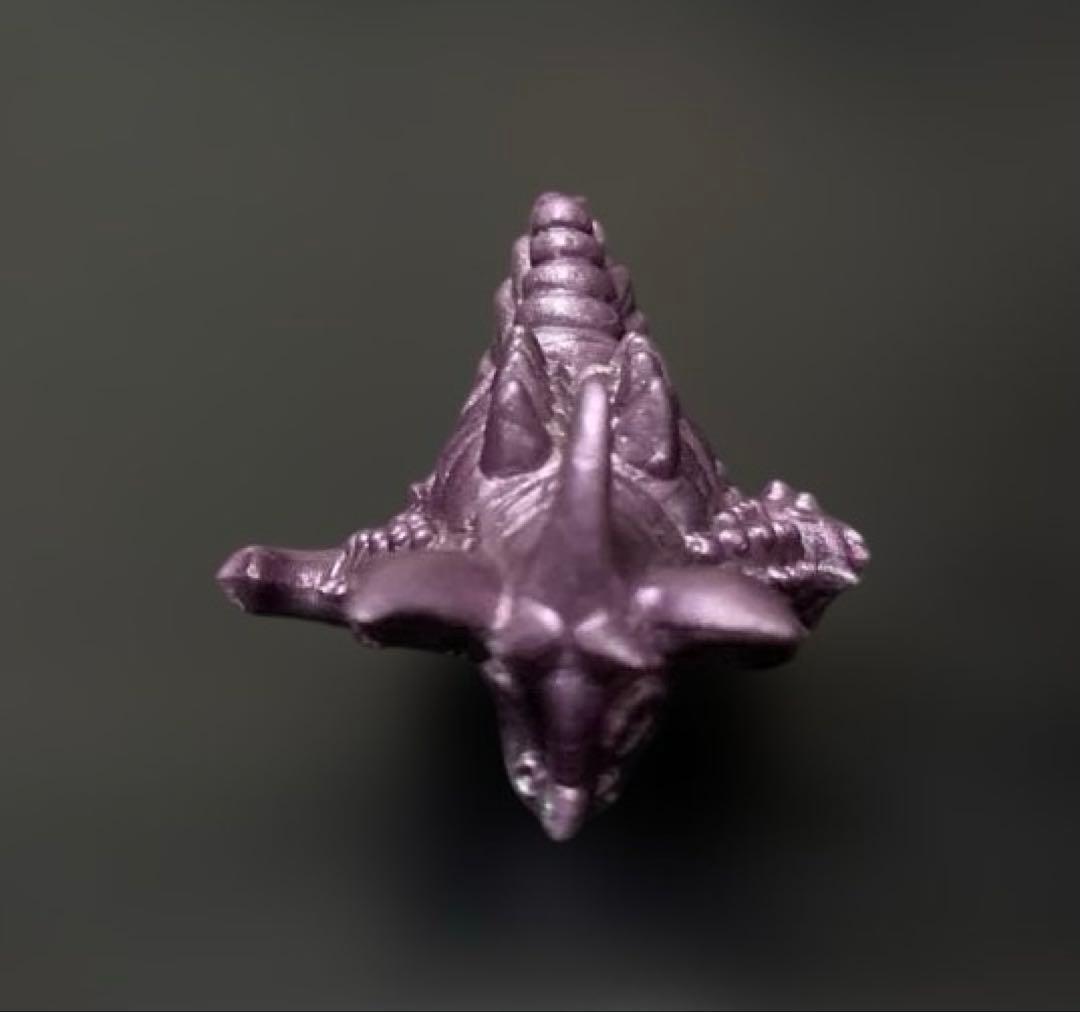 ウルトラ怪獣消しゴム　タイラント（パープルメタリック）ポピー　当時物　昭和レトロ