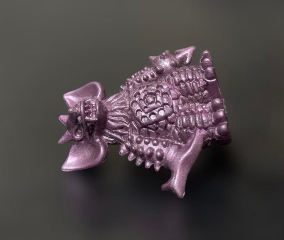 ウルトラ怪獣消しゴム　タイラント（パープルメタリック）ポピー　当時物　昭和レトロ