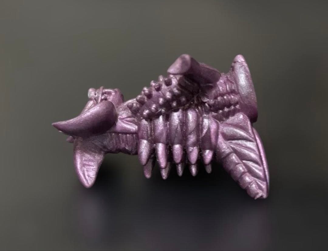 ウルトラ怪獣消しゴム　タイラント（パープルメタリック）ポピー　当時物　昭和レトロ